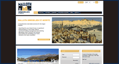 Desktop Screenshot of malloth-immobilien.ch